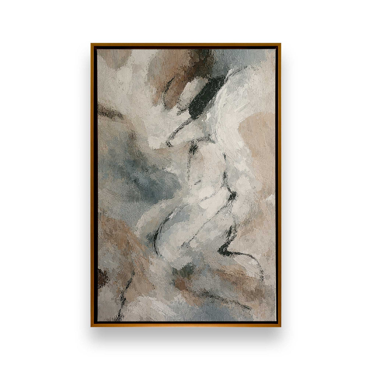 [Color:Polished Gold], Picture of art in a Polished Gold frame