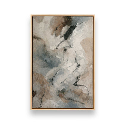 [Color:American Maple], Picture of art in a American Maple frame