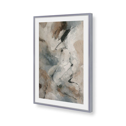 [Color:Polished Chrome], Picture of art in a Polished Chrome frame of the corner