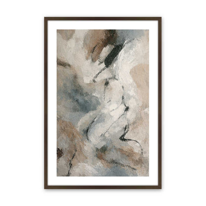 [Color:Belvinder Brown], Picture of art in a Belvinder Brown frame