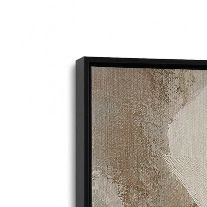[Color:Satin Black], Picture of art in a Satin Black frame at an angle