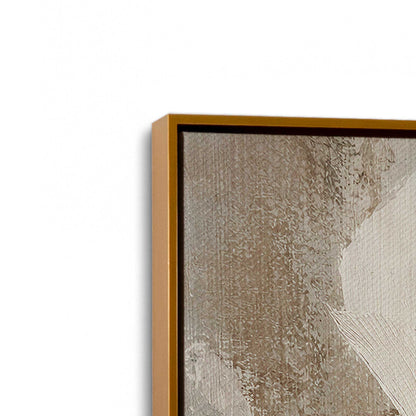[Color:Polished Gold], Picture of art in a Polished Gold frame at an angle