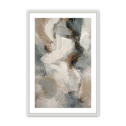 [Color:Opaque White], Picture of art in a Opaque White frame