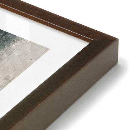 [Color:Belvinder Brown], Picture of art in a Belvinder Brown frame at an angle