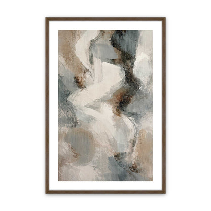 [Color:Walnut], Picture of art in a Walnut frame