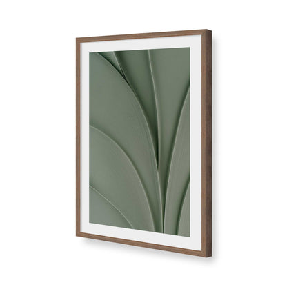 [Color:Walnut], Picture of art in a Walnut frame of the corner