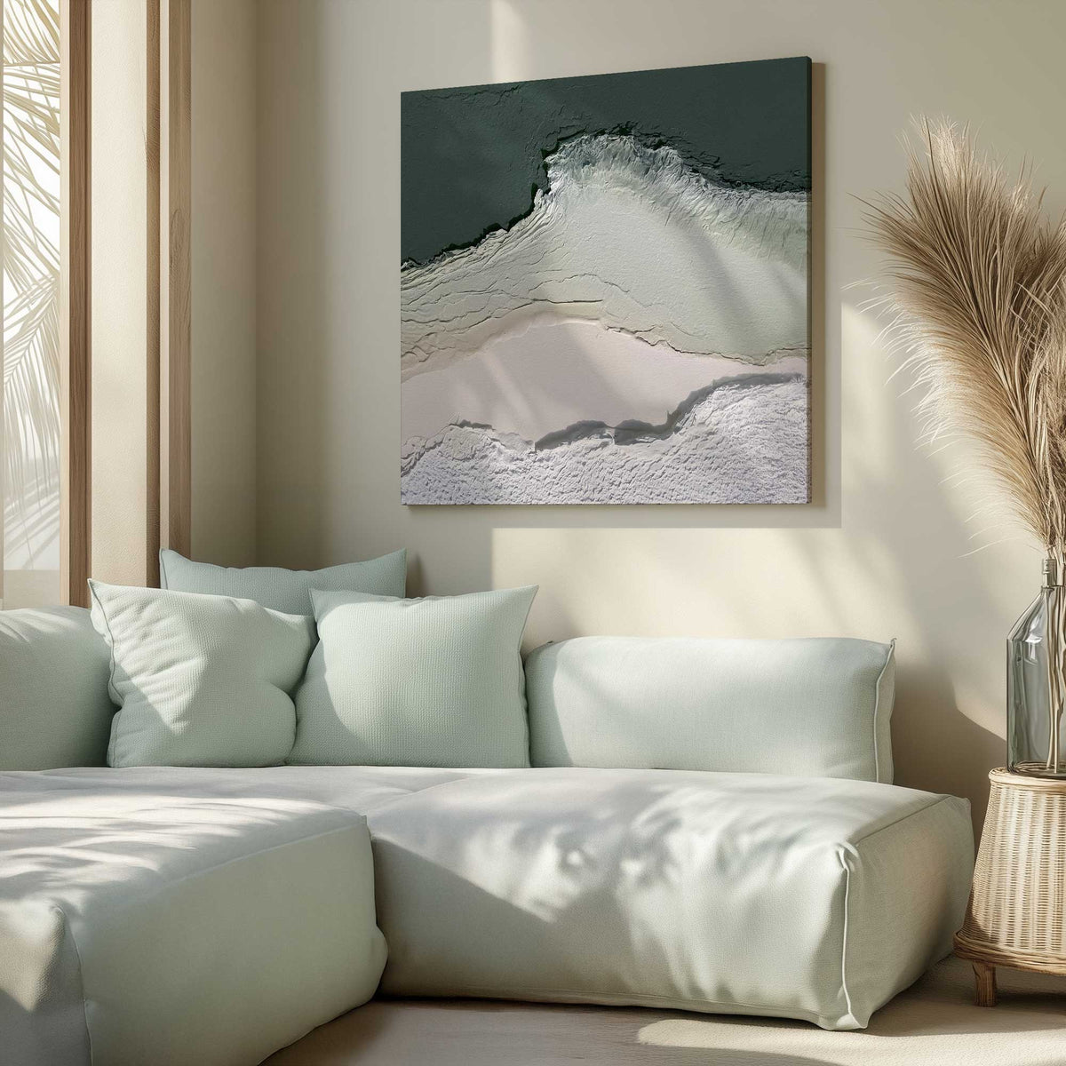 Picture of art in a room