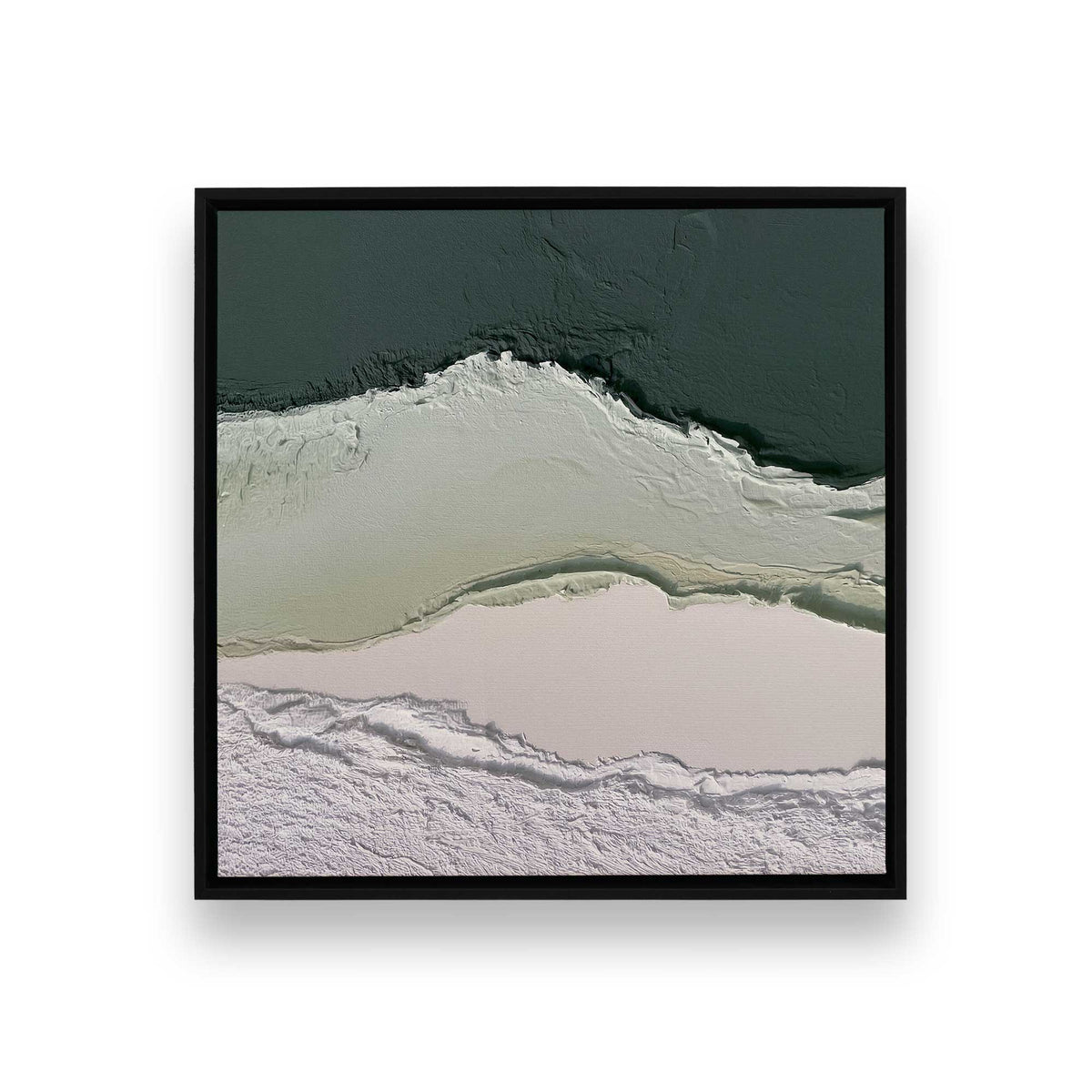 [Color:Satin Black], Picture of art in a Satin Black frame