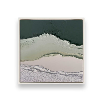 [Color:Opaque White], Picture of art in a White frame