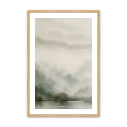 [Color:American Maple], Picture of art in a American Maple frame