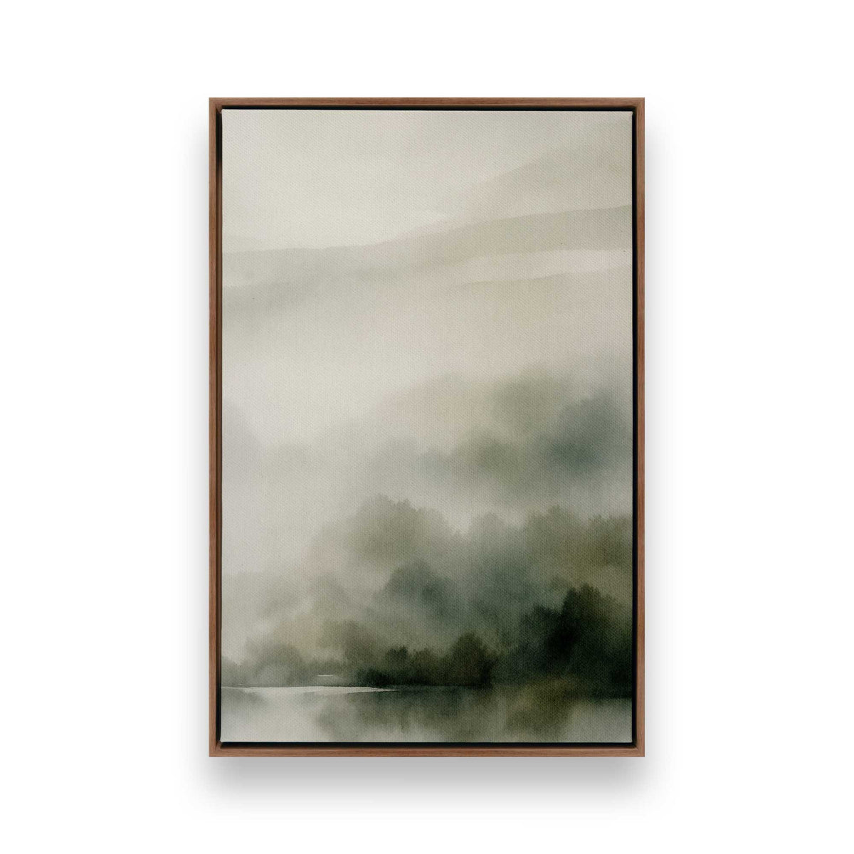 [Color:Walnut], Picture of art in a Walnut frame