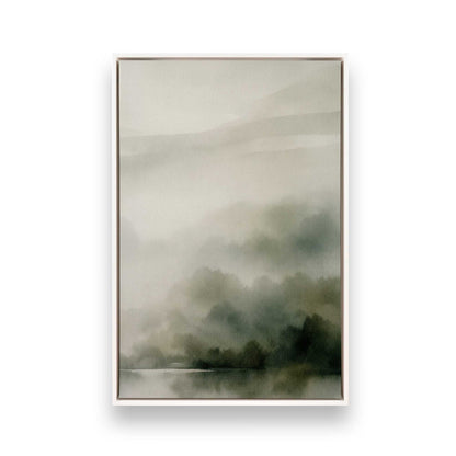 [Color:Opaque White], Picture of art in a White frame