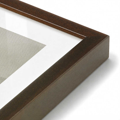 [Color:Belvinder Brown], Picture of art in a Belvinder Brown frame at an angle