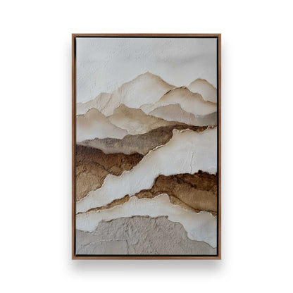 [Color:Walnut], Picture of art in a Walnut frame