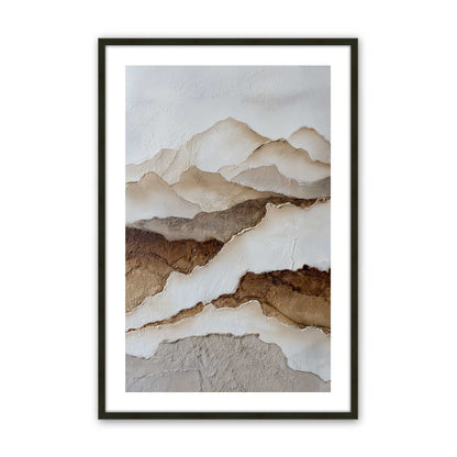 [Color:Satin Black], Picture of art in a Satin Black frame