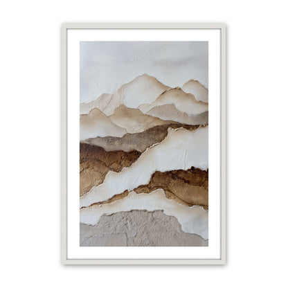 [Color:Opaque White], Picture of art in an Opaque White frame