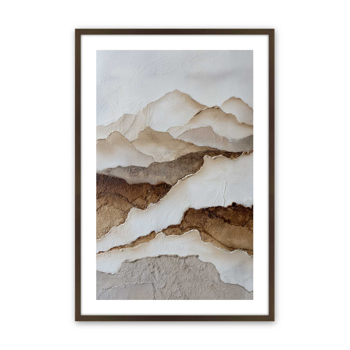 [Color:Belvinder Brown], Picture of art in a Belvinder Brown frame