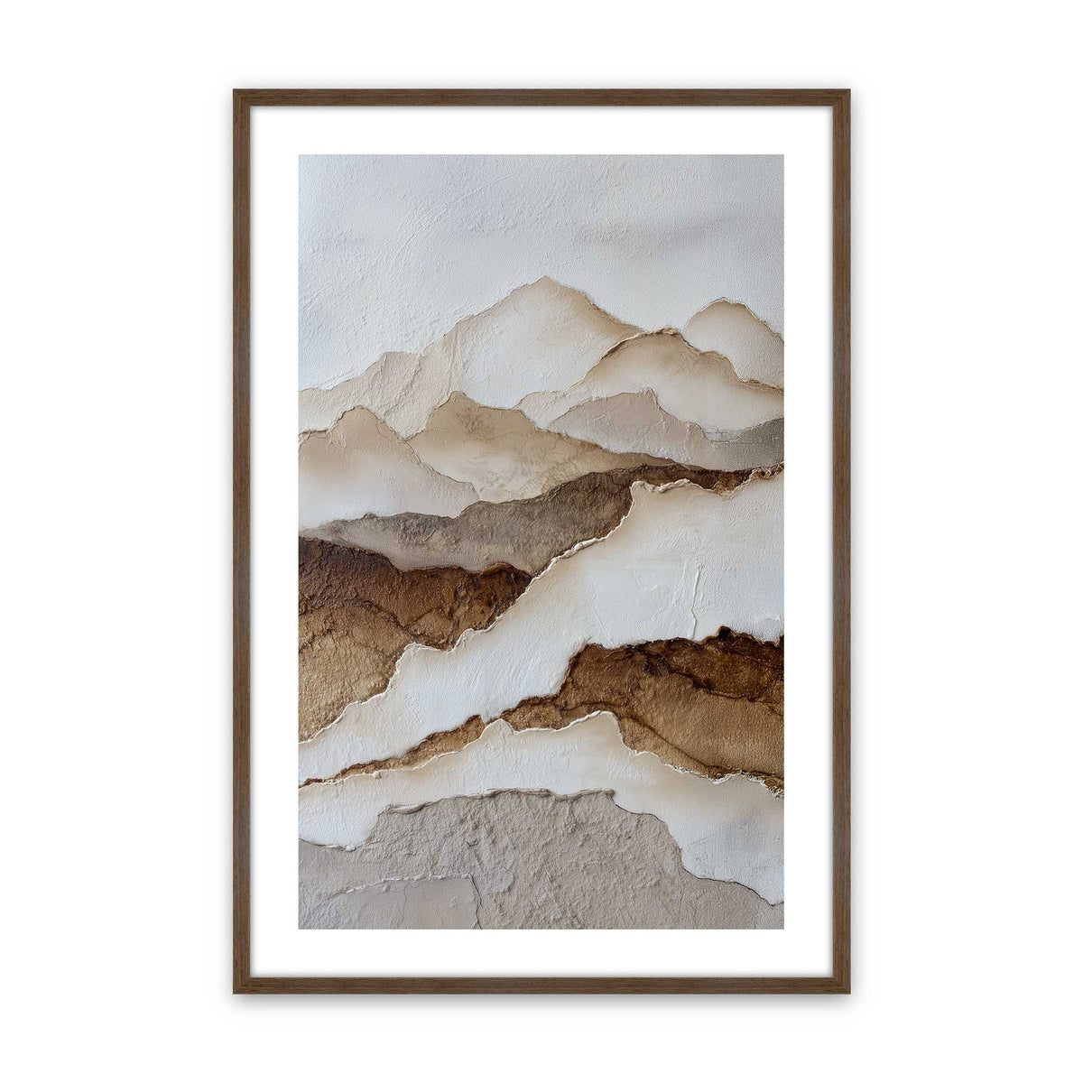 [Color:Walnut], Picture of art in a Walnut frame