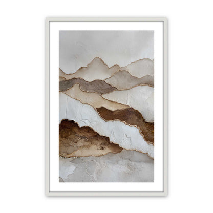 [Color:Opaque White], Picture of art in an Opaque White frame