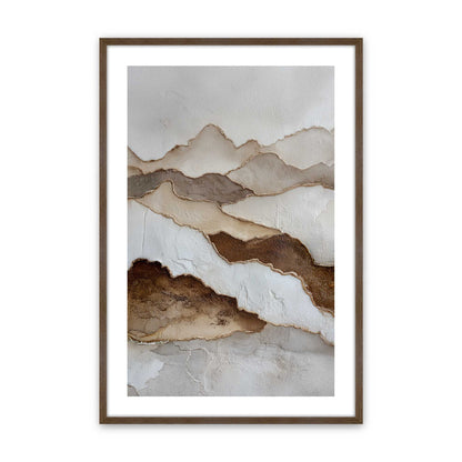 [Color:Walnut], Picture of art in a Walnut frame