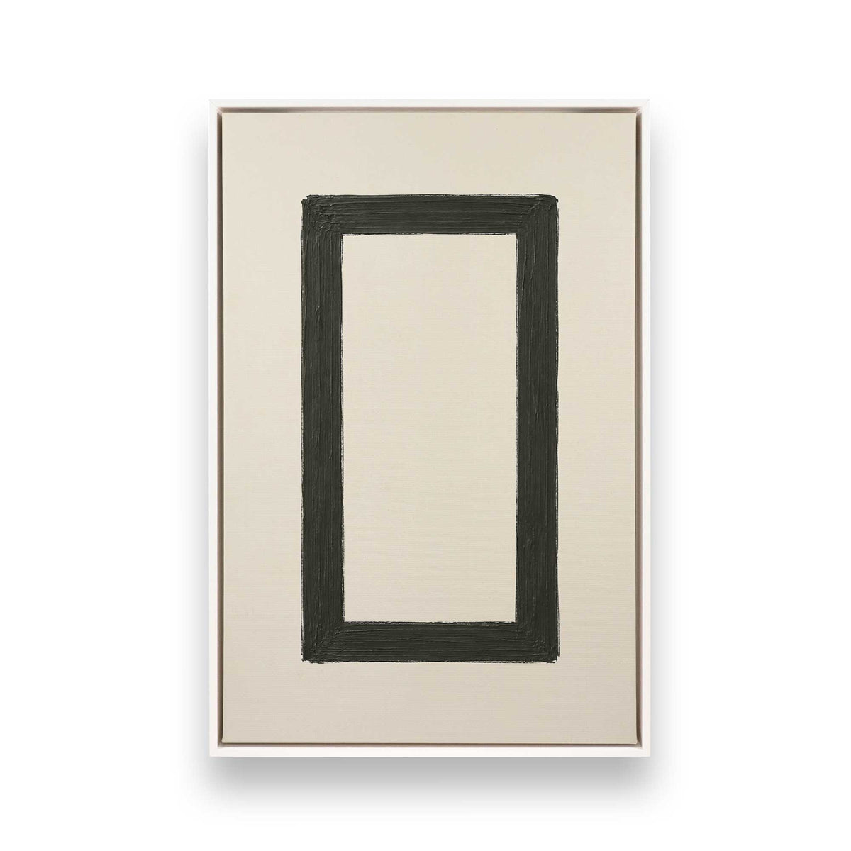 [Color:Opaque White], Picture of art in a White frame