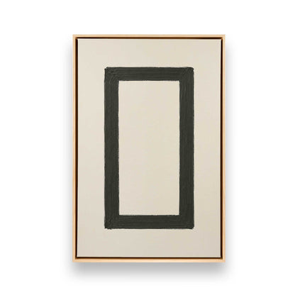 [Color:American Maple], Picture of art in a American Maple frame