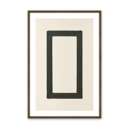 [Color:Walnut], Picture of art in a Walnut frame