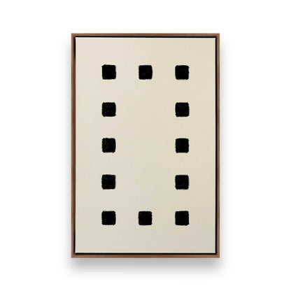 [Color:Walnut], Picture of art in a Walnut frame