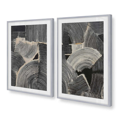 [Color:Polished Chrome], Picture of art in a Polished Chrome frame at an angle
