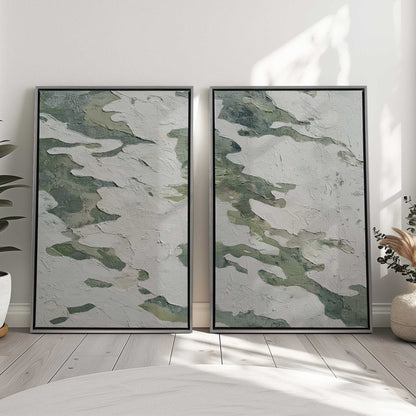 [Color:Opaque White], Picture of art in a White frame