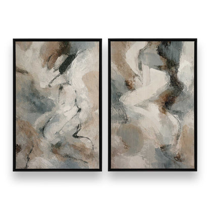 [Color:Satin Black], Picture of art in a Satin Black frame