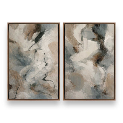[Color:Walnut], Picture of art in a Walnut frame