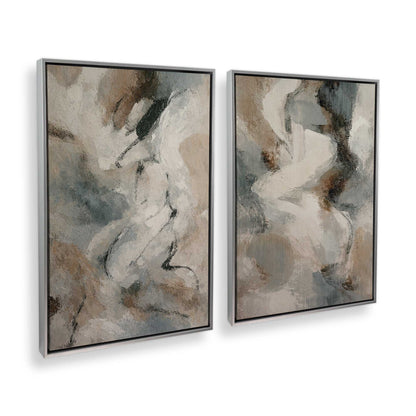 [Color:Polished Chrome], Picture of art in a Polished Chrome frame at an angle