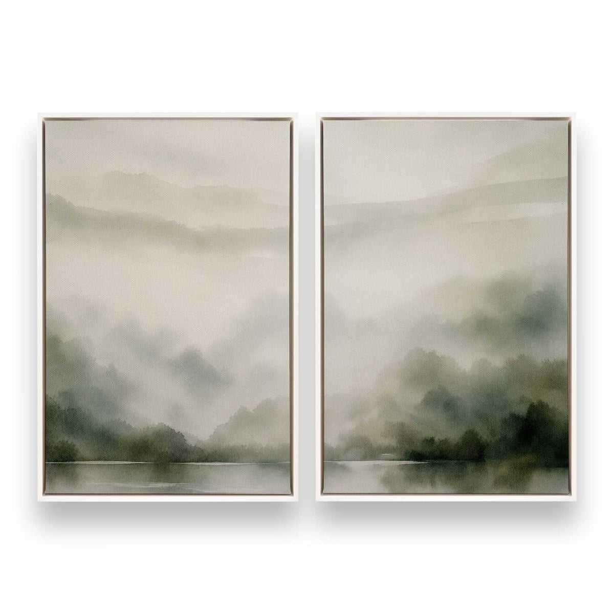 [Color:Opaque White], Picture of art in a White frame