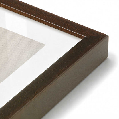 [Color:Belvinder Brown], Picture of art in a Belvinder Brown frame of the corner