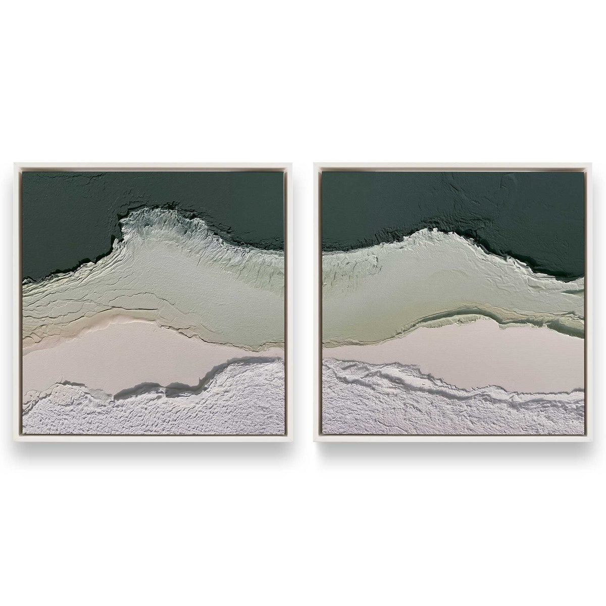 [Color:Opaque White], Picture of art in a White frame