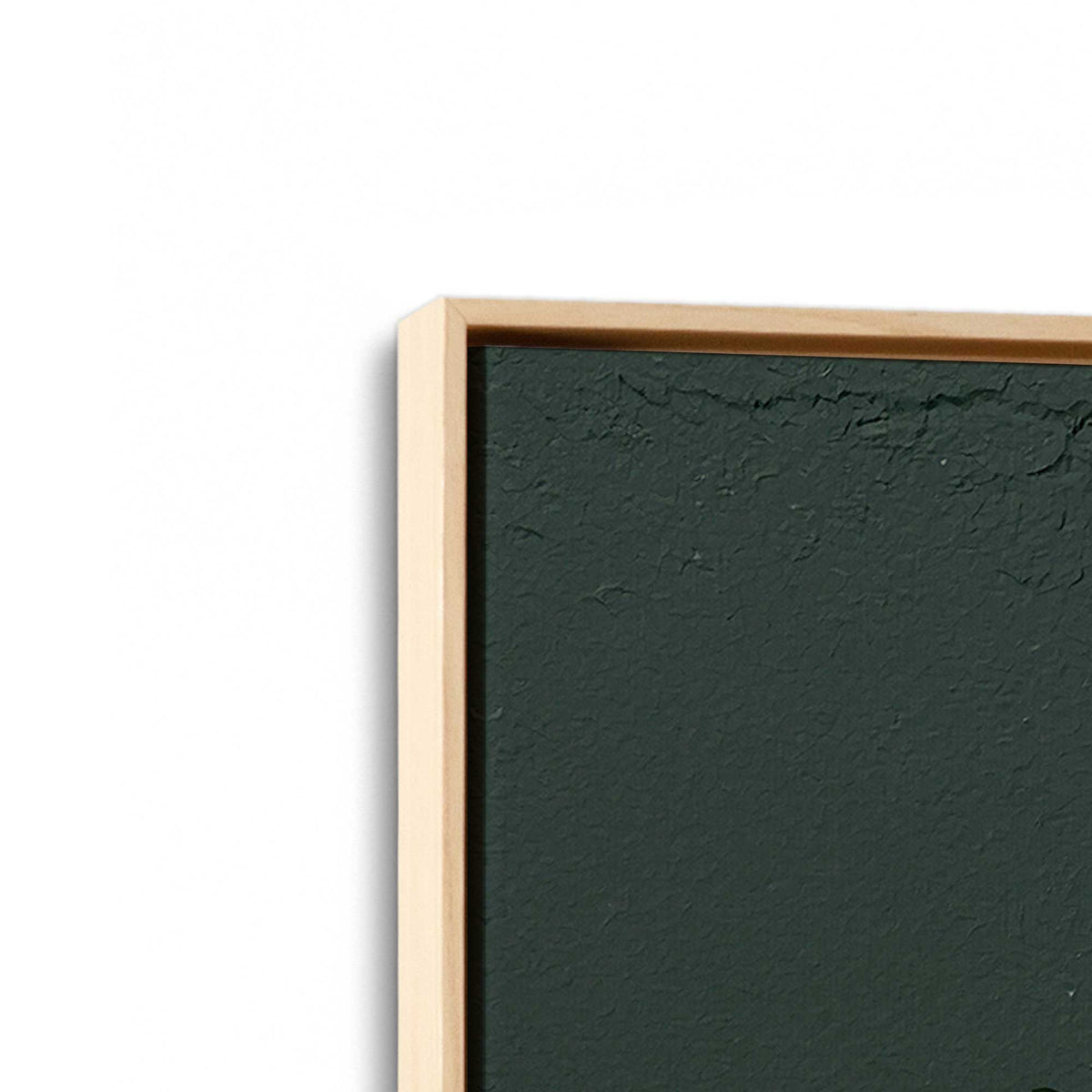 [Color:American Maple], Picture of art in an American Maple frame at an angle