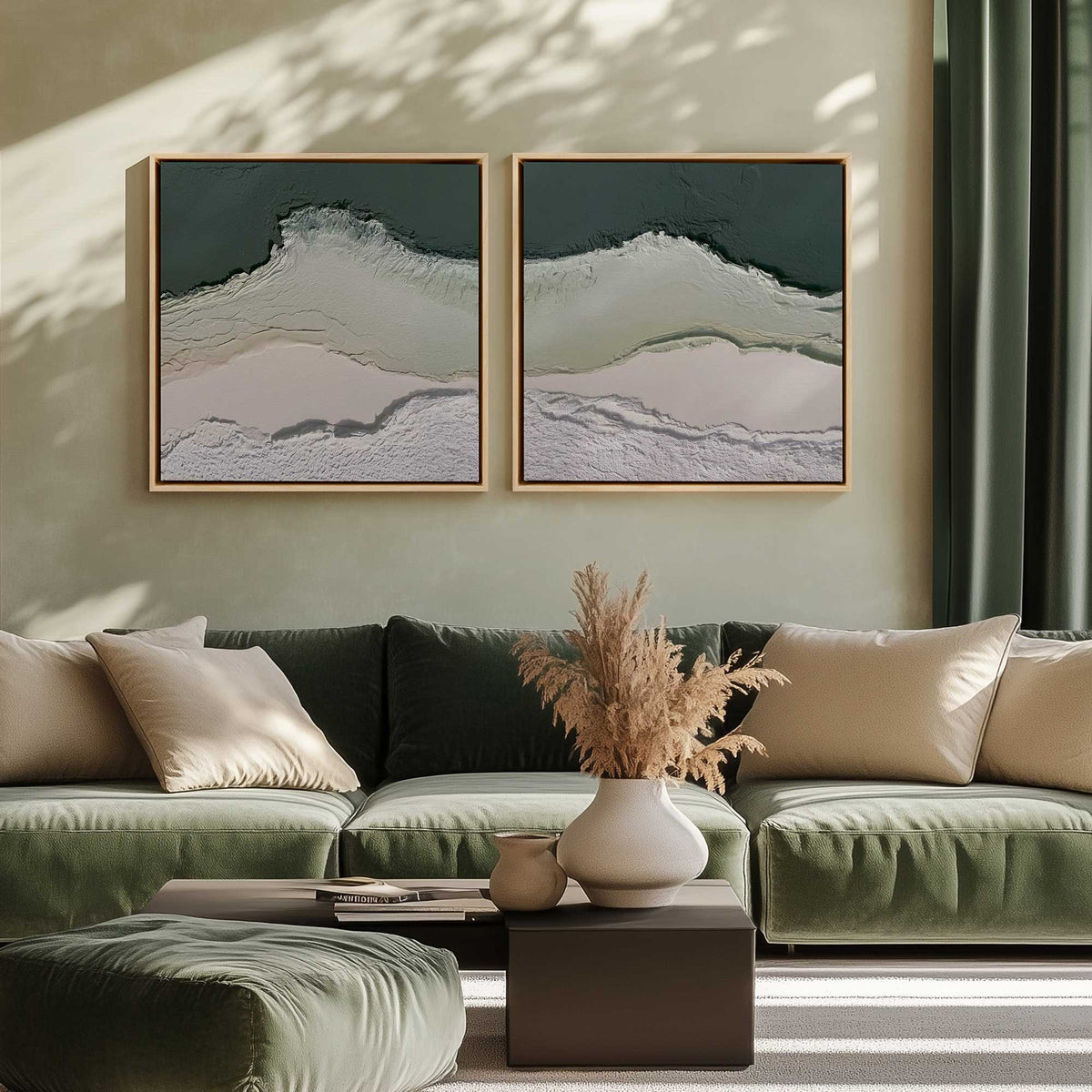 [Color:Walnut], Picture of art in a Walnut frame