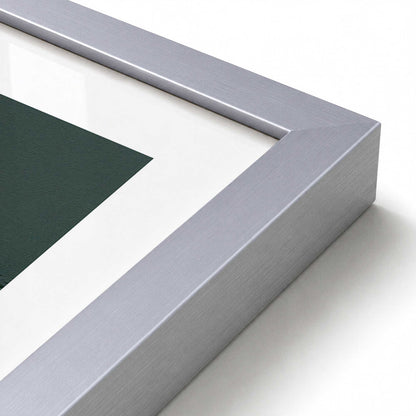 [Color:Polished Chrome], Picture of art in a Polished Chrome frame at an angle
