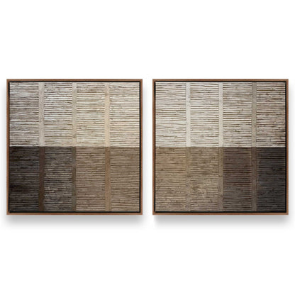 [Color:Walnut], Picture of art in a Walnut frame