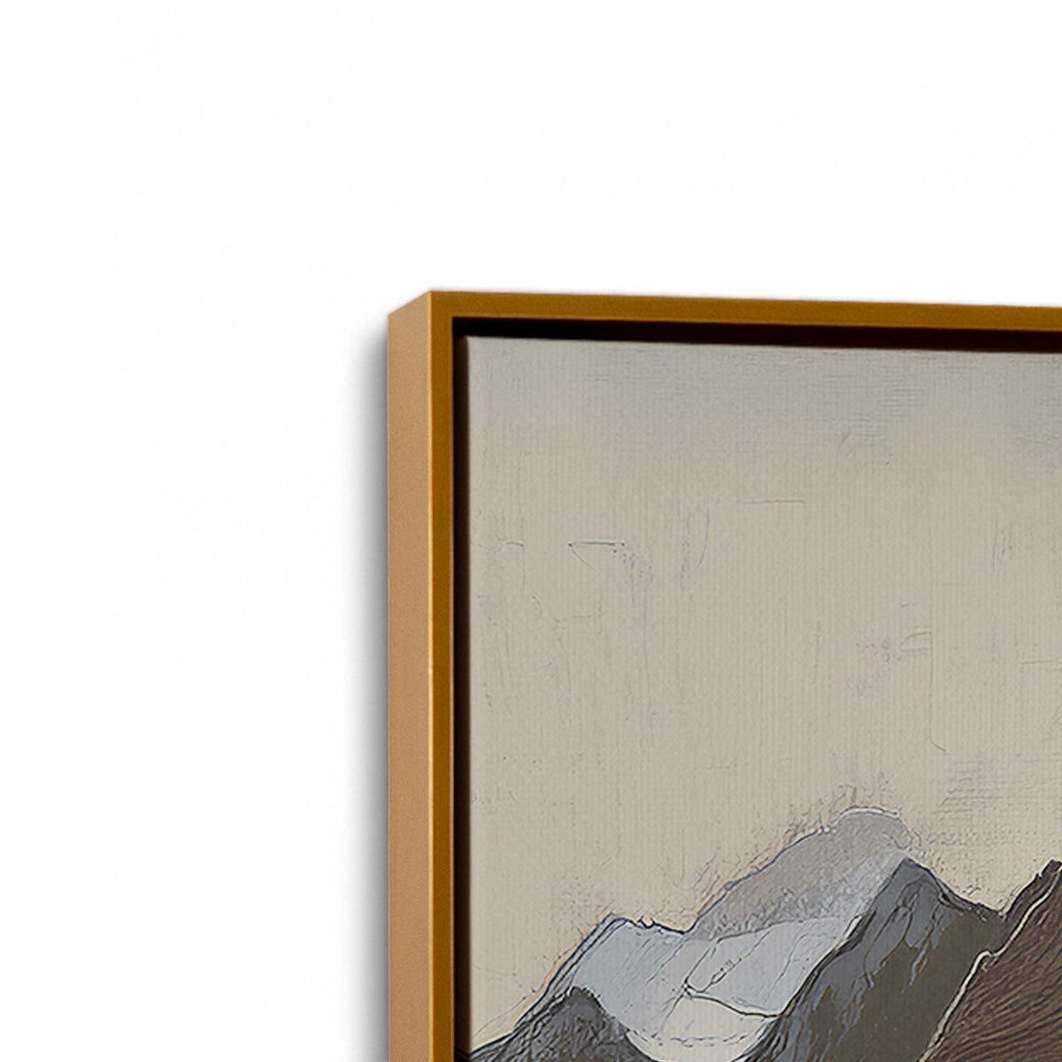 [Color:Polished Gold], Picture of the corner of the art