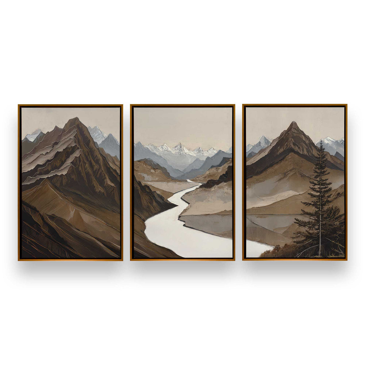 [Color:Polished Gold], Picture of art in a Polished Gold frame