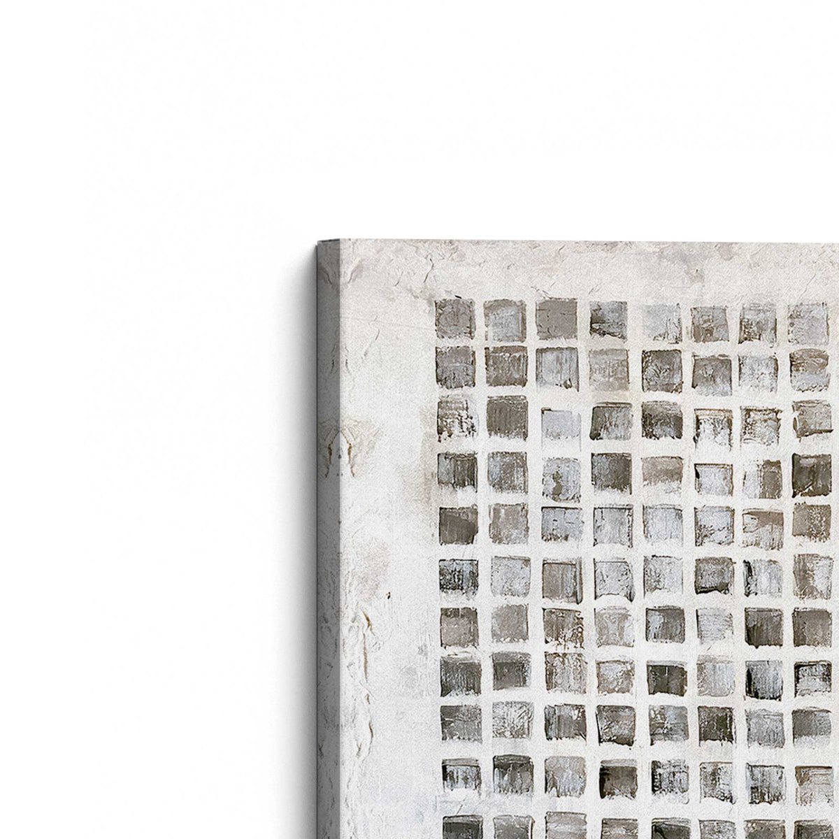 [Color:Stretched Canvas], Picture of the corner of the art