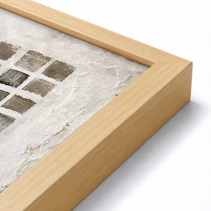 [Color:American Maple], Picture of art in an American Maple frame of the corner