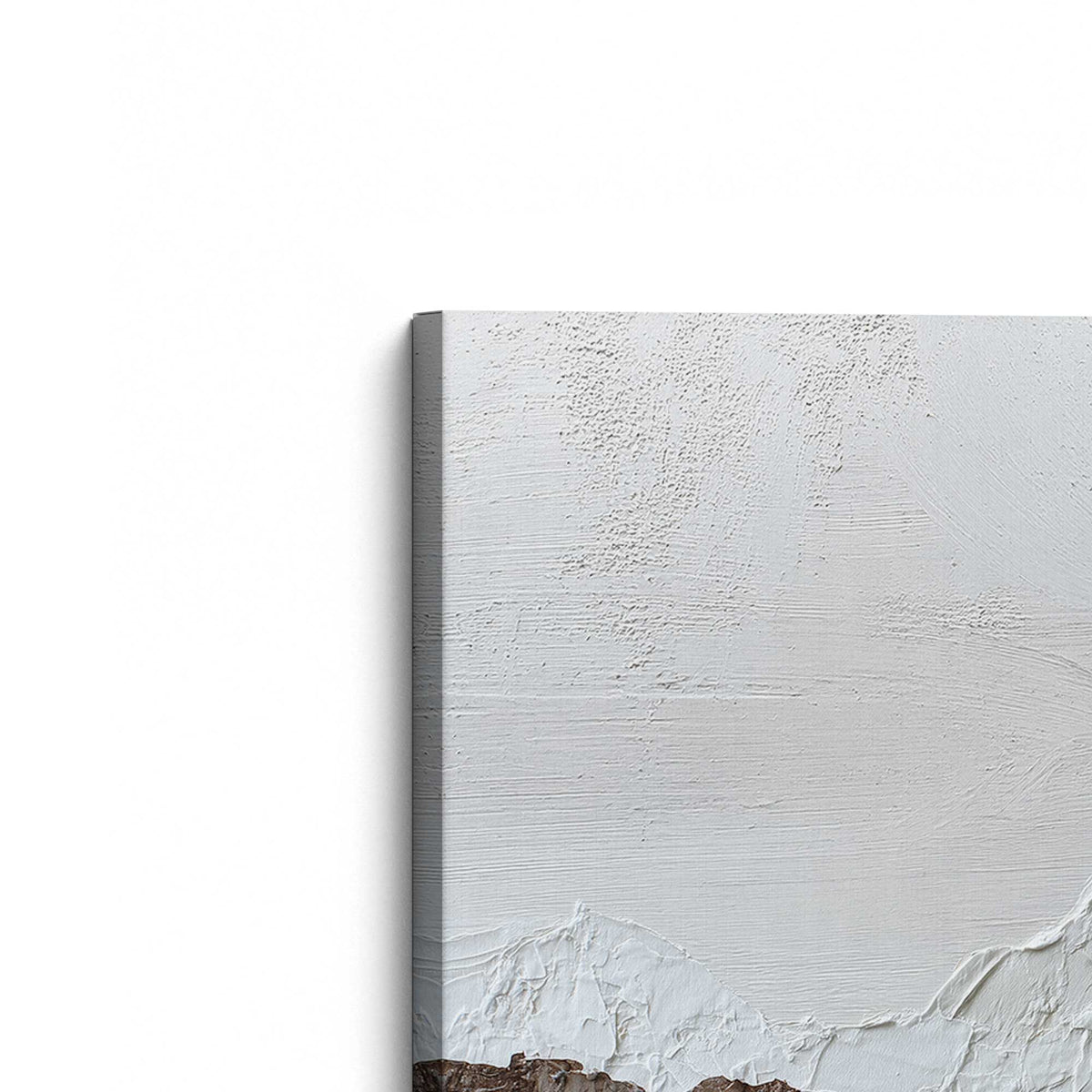 [Color:Stretched Canvas], Picture of the corner of the art