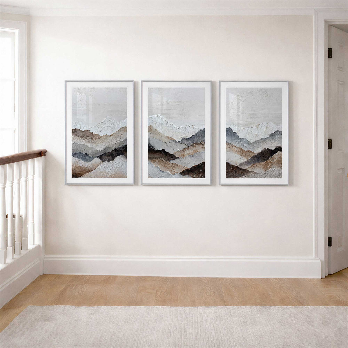 [Color:Satin Black], Picture of art in a Satin Black frame