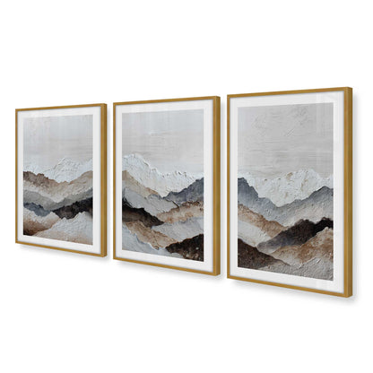 [Color:Polished Gold], Picture of art in a Polished Gold frame at an angle