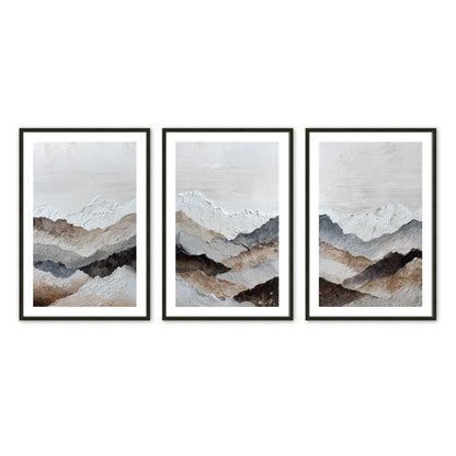 [Color:Satin Black], Picture of art in a Satin Black frame