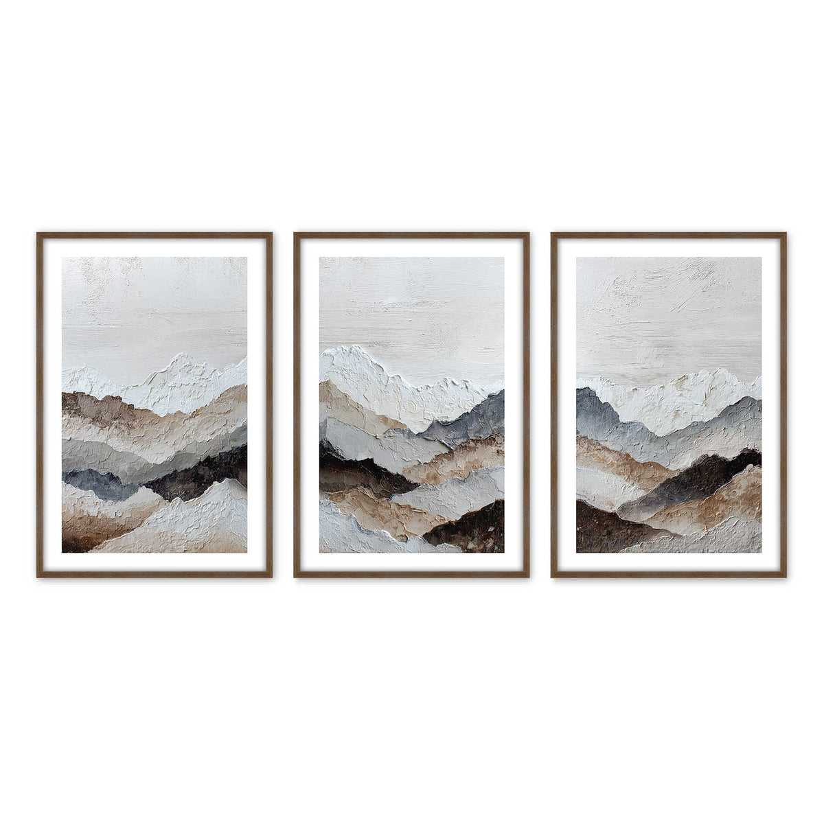 [Color:Walnut], Picture of art in a Walnut frame