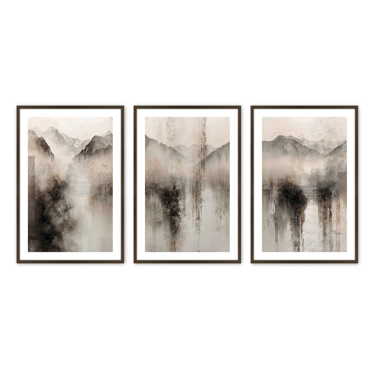 [Color:Belvinder Brown], Picture of art in a Belvinder Brown frame
